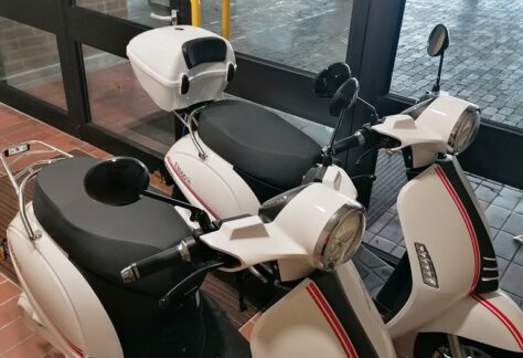 E-Moped vom Foerderverein