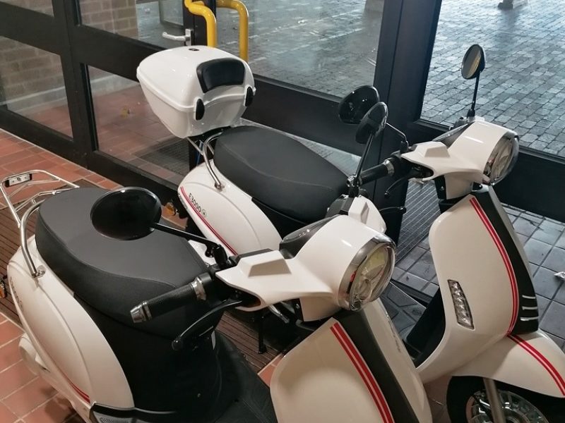 E-Moped vom Foerderverein